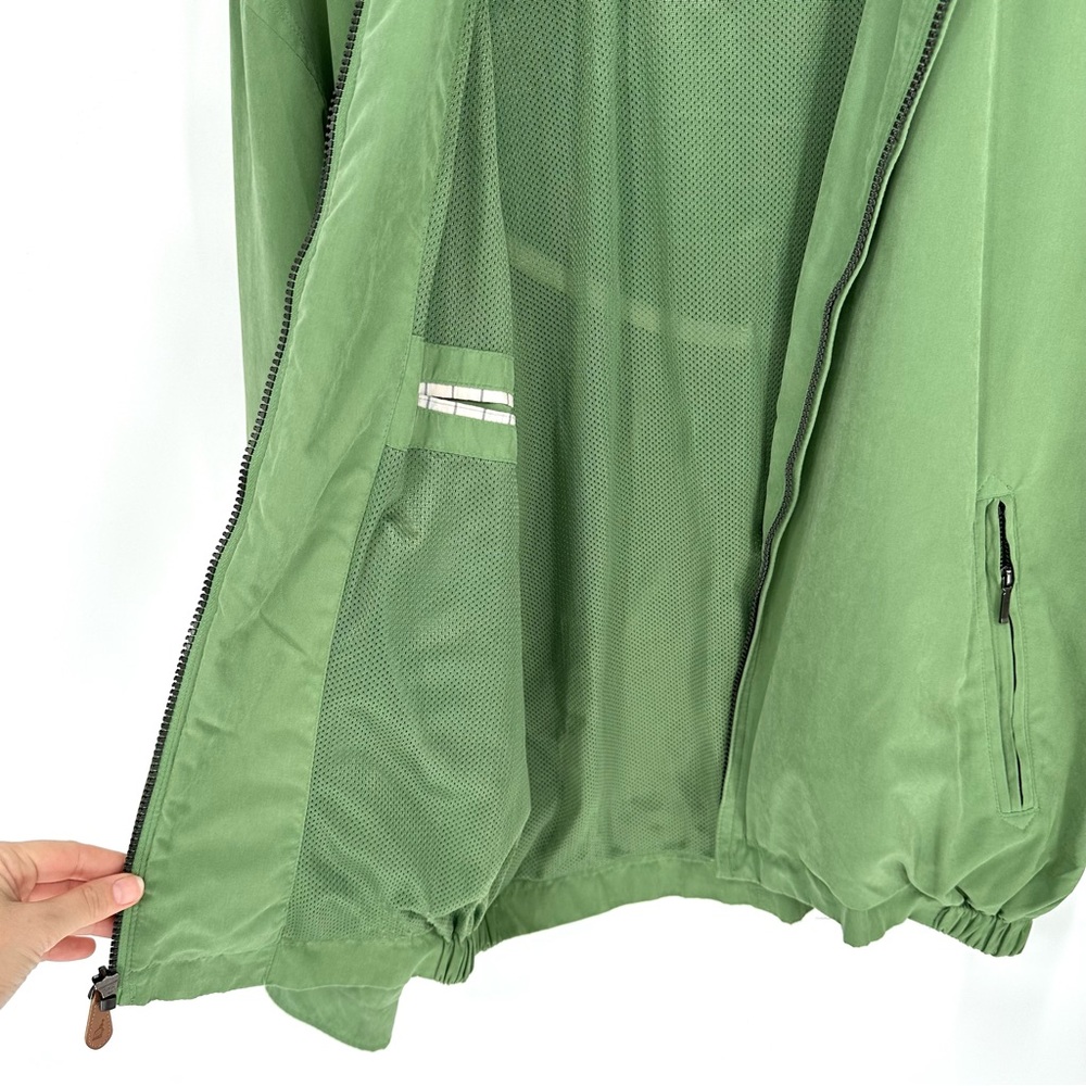 London Fog Bomber Jacket, Green, Medium - Picture 5 of 13